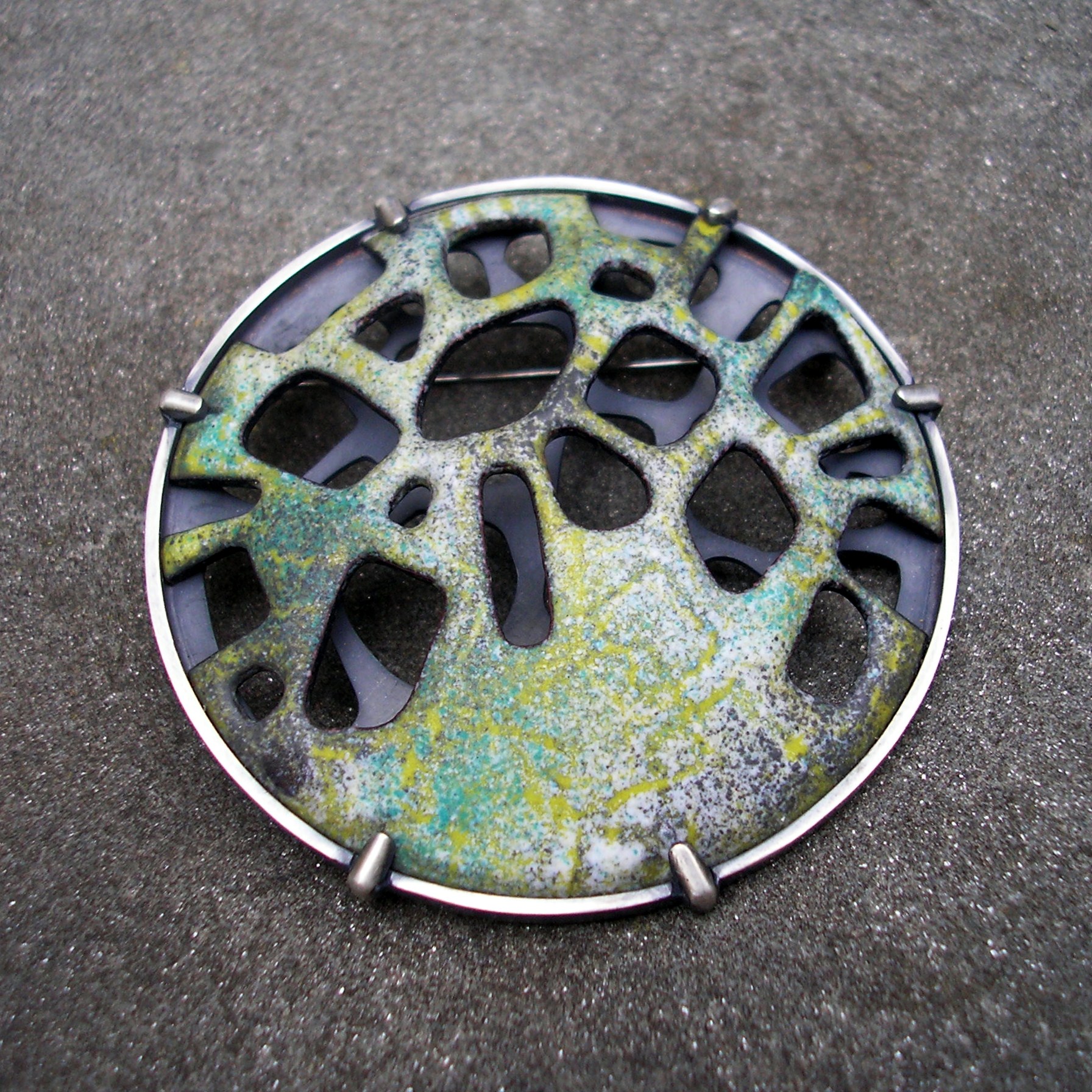 Enamel Brooch